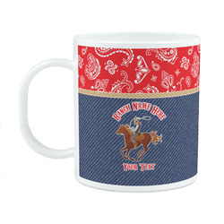 Western Ranch Plastic Kids Mug (Personalized)