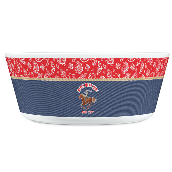 Western Ranch Kids Bowls - FRONT