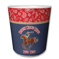 Western Ranch Plastic Tumbler 6oz (Personalized)