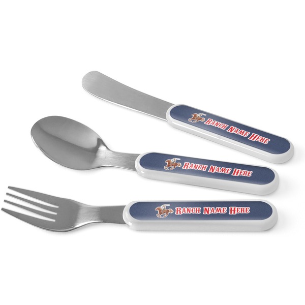 Custom Western Ranch Kid's Flatware (Personalized)