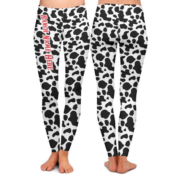 Western Ranch Ladies Leggings - Front and Back