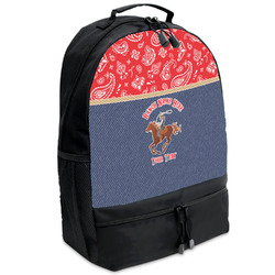 Western Ranch Backpacks - Black (Personalized)