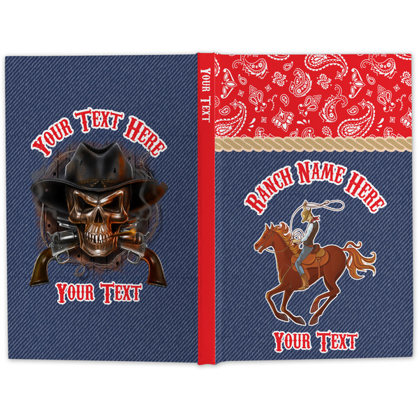 Western Ranch Large Hard Cover Journal - Apvl