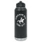 Western Ranch Laser Engraved Water Bottles - Front View