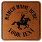 Western Ranch Leatherette Patches - Square