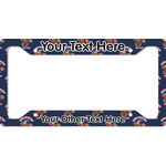 Western Ranch License Plate Frame - Style A (Personalized)