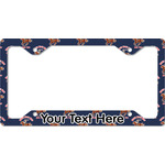 Western Ranch License Plate Frame - Style C (Personalized)