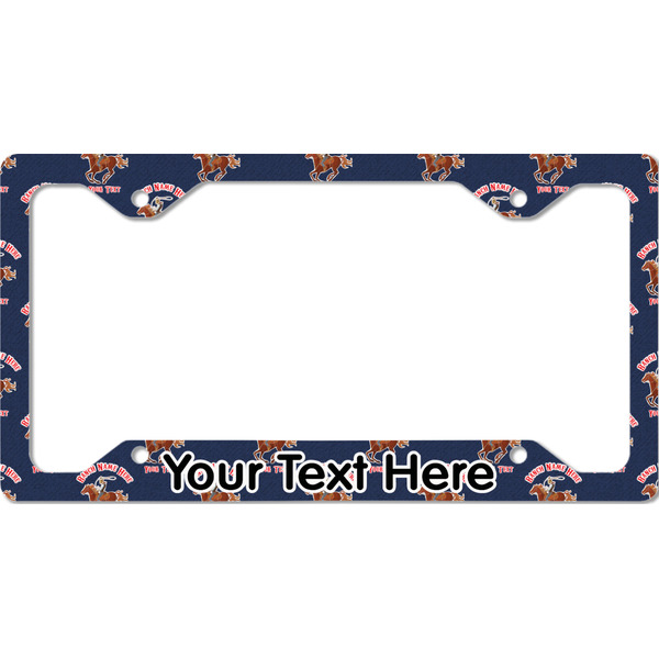 Western Ranch License Plate Frame - Style C