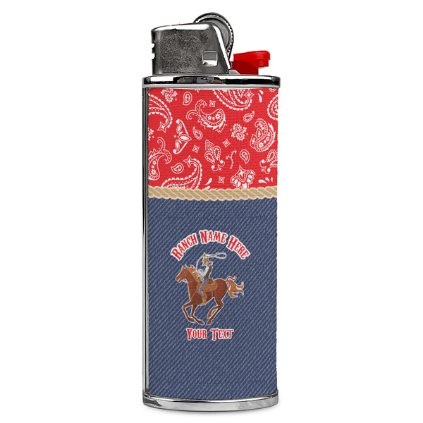 Custom Western Ranch Case for BIC Lighters (Personalized)