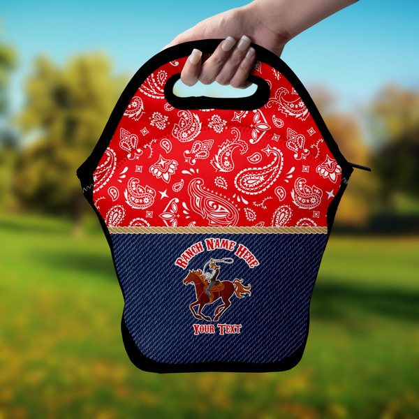 Western Ranch Lunch Bag - Hand