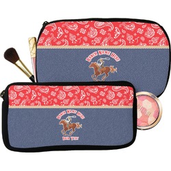Western Ranch Makeup / Cosmetic Bag (Personalized)