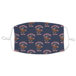 Western Ranch Adult Cloth Face Mask - XLarge (Personalized)