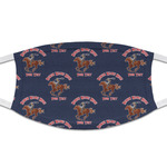 Western Ranch Cloth Face Mask (T-Shirt Fabric) (Personalized)