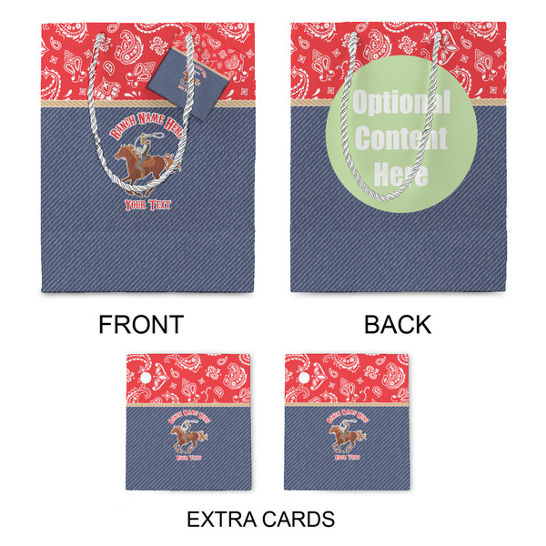 Western Ranch Medium Gift Bag - Approval