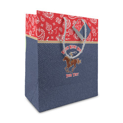Western Ranch Medium Gift Bag (Personalized)