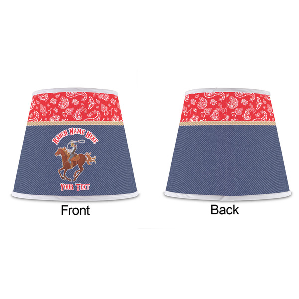 Western Ranch Poly Film Empire Lampshade - Approval