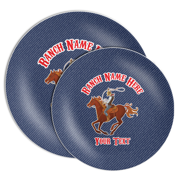 Western Ranch Melamine Plates - PARENT/MAIN