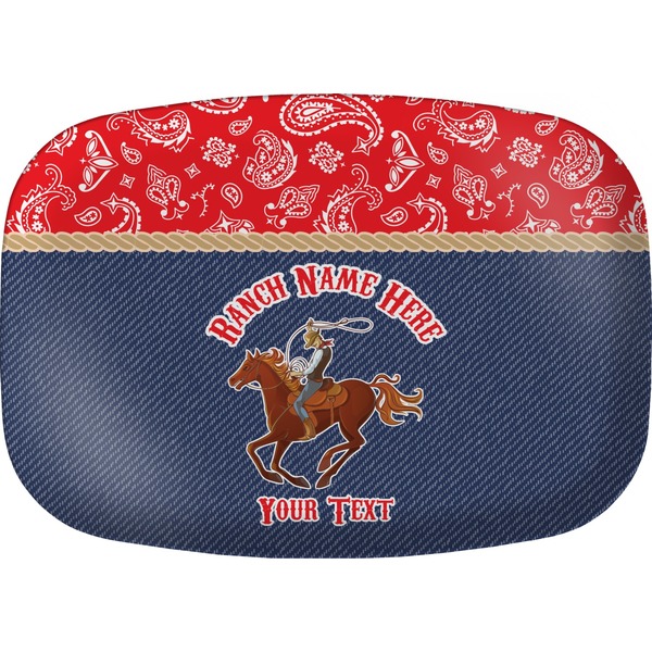 Custom Western Ranch Melamine Platter (Personalized)