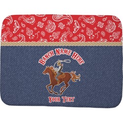 Western Ranch Memory Foam Bath Mat - 48"x36" (Personalized)