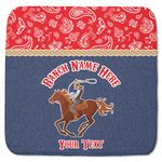 Western Ranch Memory Foam Bath Mat - 48"x48" (Personalized)