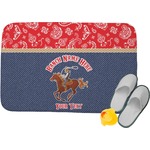 Western Ranch Memory Foam Bath Mat (Personalized)
