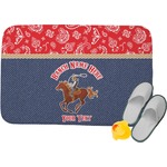 Western Ranch Memory Foam Bath Mat - 24"x17" (Personalized)