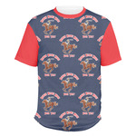 Western Ranch Men's Crew T-Shirt (Personalized)