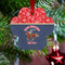 Western Ranch Metal Paw Ornament - Lifestyle