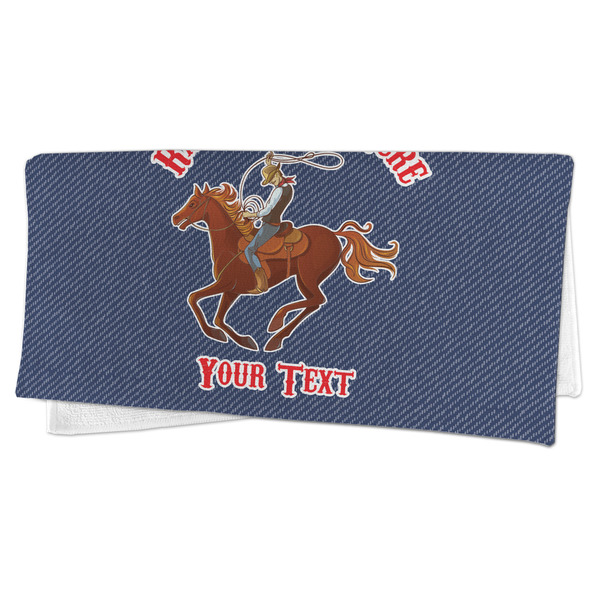 Western Ranch Microfiber Dish Rag - FOLDED (half)