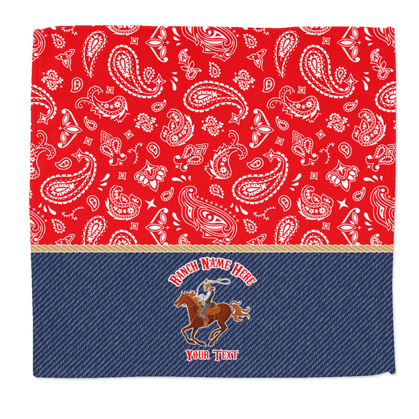 Custom Western Ranch Microfiber Dish Rag (Personalized)
