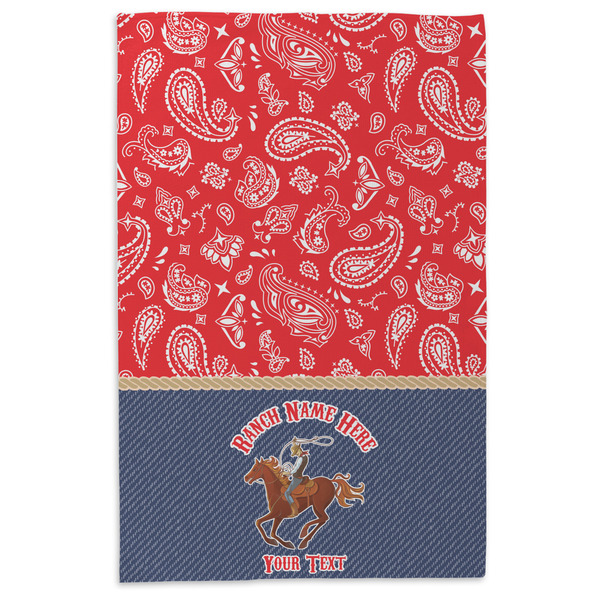 Western Ranch Microfiber Dish Towel - APPROVAL