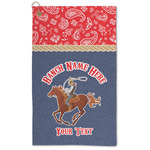 Western Ranch Microfiber Golf Towel - Large (Personalized)