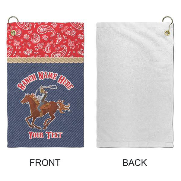 Western Ranch Microfiber Golf Towels - Small - APPROVAL