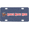 Western Ranch Mini / Bicycle License Plate (4 Holes) (Personalized)