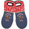 Western Ranch Neoprene Oven Mitts - Set of 2 w/ Name or Text