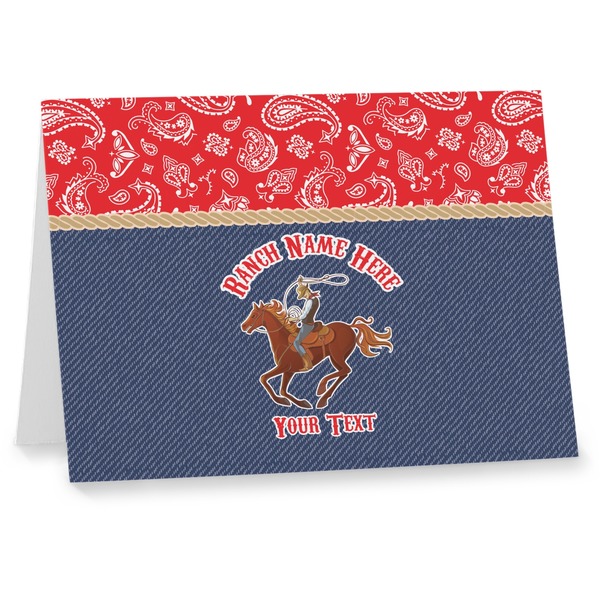 Custom Western Ranch Note cards (Personalized)