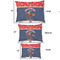 Western Ranch Outdoor Dog Beds - SIZE CHART