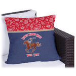 Western Ranch Outdoor Pillow (Personalized)