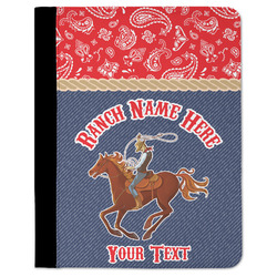 Western Ranch Padfolio Clipboard (Personalized)