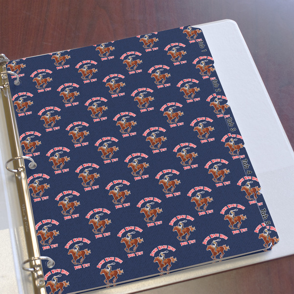 Western Ranch Page Dividers - Set of 5 - In Context