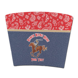 Western Ranch Party Cup Sleeve - without bottom (Personalized)
