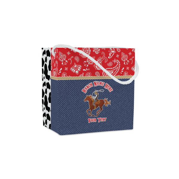 Custom Western Ranch Party Favor Gift Bags - Gloss (Personalized)