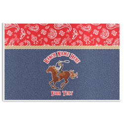 Western Ranch Disposable Paper Placemats (Personalized)