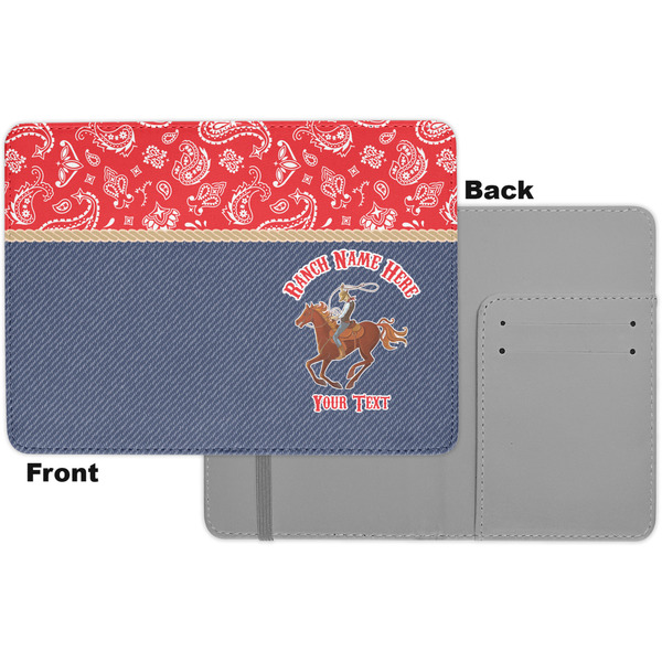 Western Ranch Passport Holder - Apvl