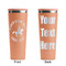Western Ranch Peach RTIC Everyday Tumbler - 28 oz. - Front and Back