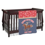 Western Ranch Baby Blanket (Double Sided) (Personalized)