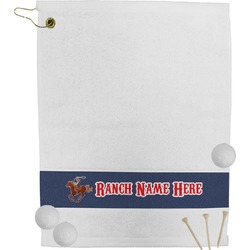 Western Ranch Golf Bag Towel (Personalized)