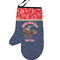 Western Ranch Personalized Oven Mitt - Left
