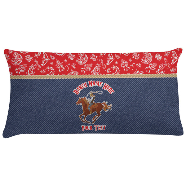 Custom Western Ranch Pillow Case - King (Personalized)