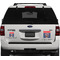 Western Ranch Personalized Square Car Magnets on Ford Explorer